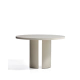 Runder Tisch Nealy aus lackiertem MDF mit eierschalfarbenem Finish Ø 120 cm von Kave Home – Bild 1