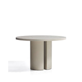 Runder Tisch Nealy aus lackiertem MDF mit eierschalfarbenem Finish Ø 120 cm von Kave Home – Bild 3