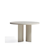 Runder Tisch Nealy aus lackiertem MDF mit eierschalfarbenem Finish Ø 120 cm von Kave Home – Bild 4