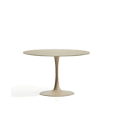 Runder Tisch Vedira aus Glas und taupefarbenem Stahl Ø 120 cm von Kave Home – Bild 1