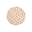 Runder beigefarbener Baumwollteppich Tandani mit Gepardendesign in Orange, Ø 100 cm von Kave Home – Bild 1