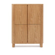 Salaya Highboard aus Eschenfurnierholz FSC Mix Credit 100 x 134 cm von Kave Home – Bild 1