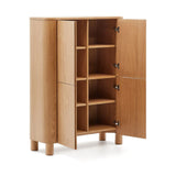 Salaya Highboard aus Eschenfurnierholz FSC Mix Credit 100 x 134 cm von Kave Home – Bild 7
