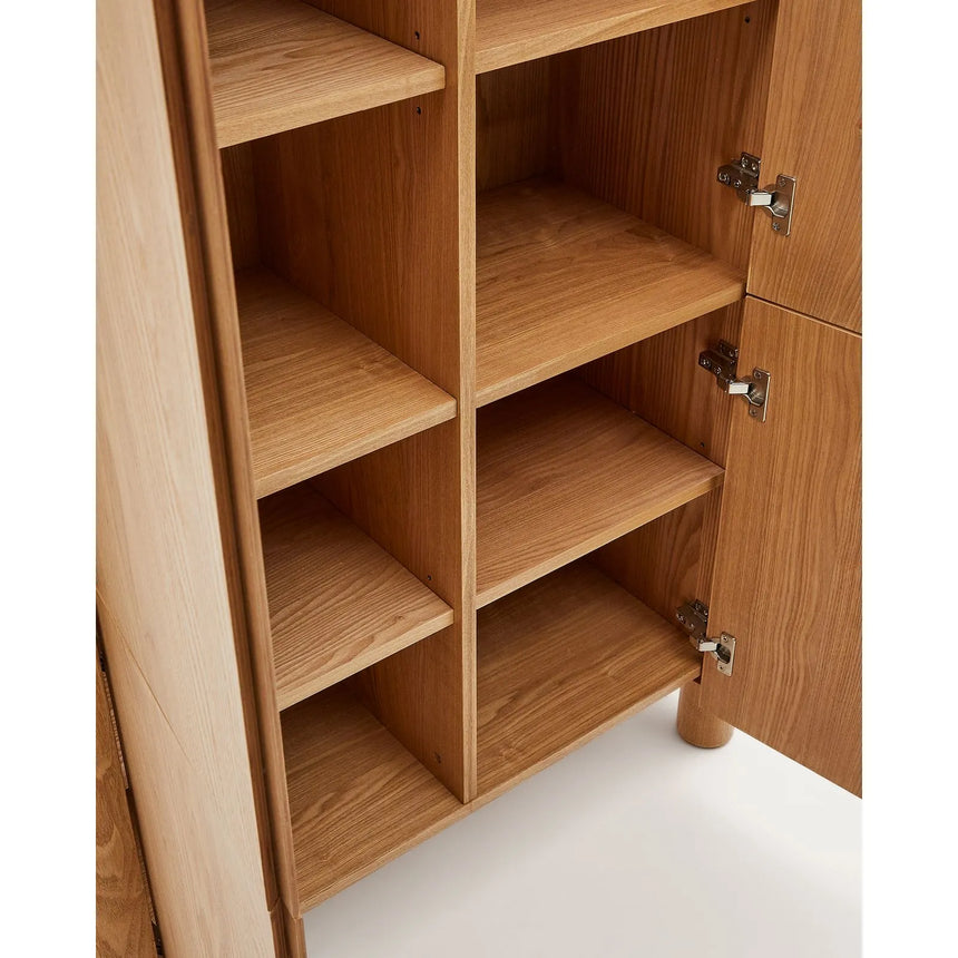 Salaya Highboard aus Eschenfurnierholz FSC Mix Credit 100 x 134 cm von Kave Home – Bild 9