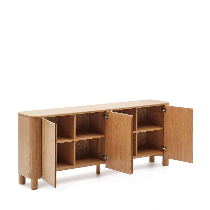 Salaya Sideboard aus Eschenfurnierholz FSC Mix Credit 200 x 79 cm von Kave Home – Bild 7