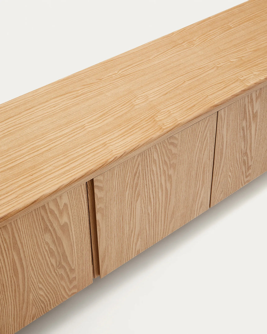 Salaya TV-Möbel aus Eschenfurnierholz 200 x 52 cm von Kave Home – Produktbild 1