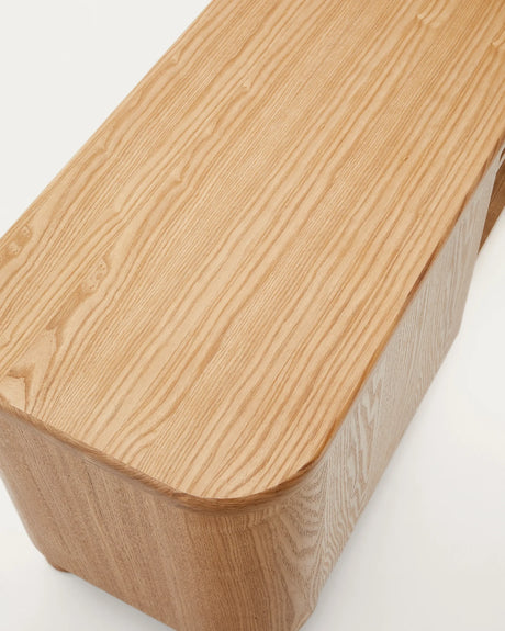 Salaya TV-Möbel aus Eschenfurnierholz 200 x 52 cm von Kave Home – Produktbild 3