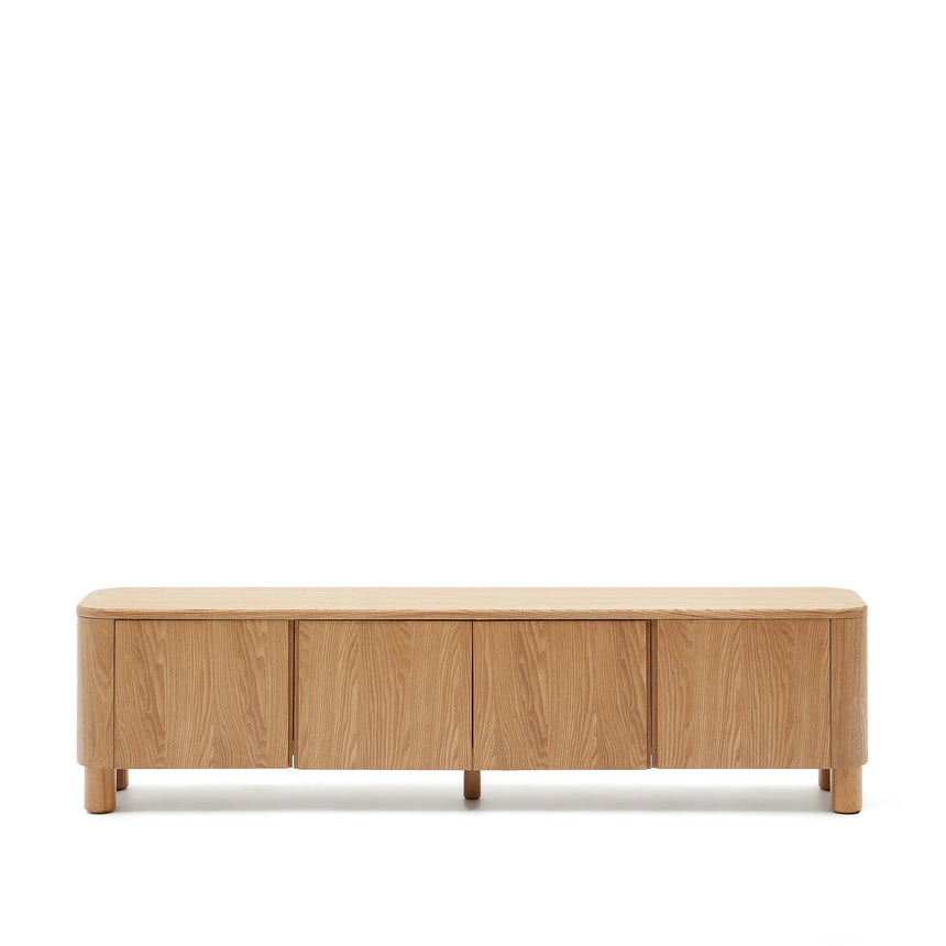 Salaya TV-Möbel aus Eschenfurnierholz 200 x 52 cm von Kave Home – Produktbild 9