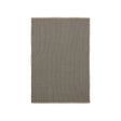 Satanca Teppich aus synthetischen Fasern gestreift beige und schwarz 160 x 230 cm von Kave Home – Bild 1