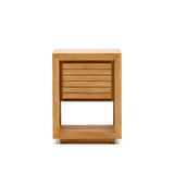 Saula Badezimmermöbel aus massivem Teakholz natürlichem Finish 60 x 45 cm von Kave Home – Produktbild 6