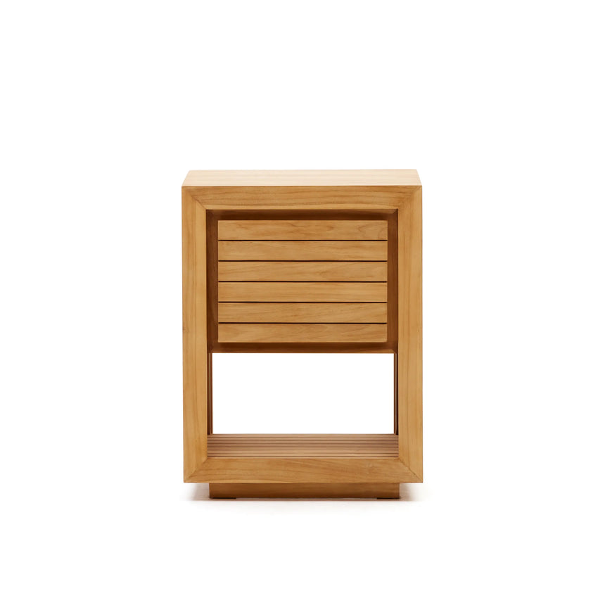 Saula Badezimmermöbel aus massivem Teakholz natürlichem Finish 60 x 45 cm von Kave Home – Produktbild 6
