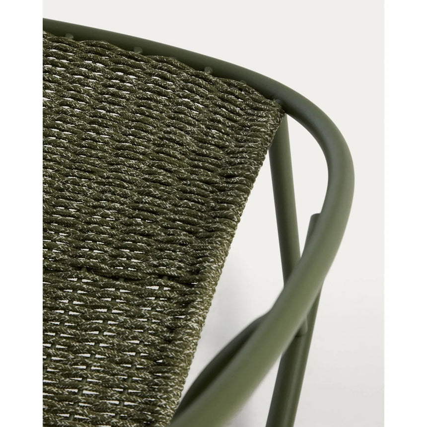 Schaukelstuhl Atrani aus verzinktem Stahl und Seil von Kave Home – Bild 6