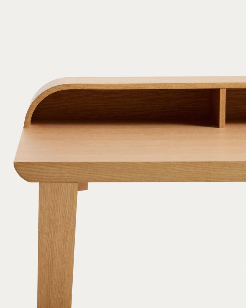 Schreibtisch Dilare aus Eichenfurnier, 120 x 85 cm von Kave Home – Bild 4