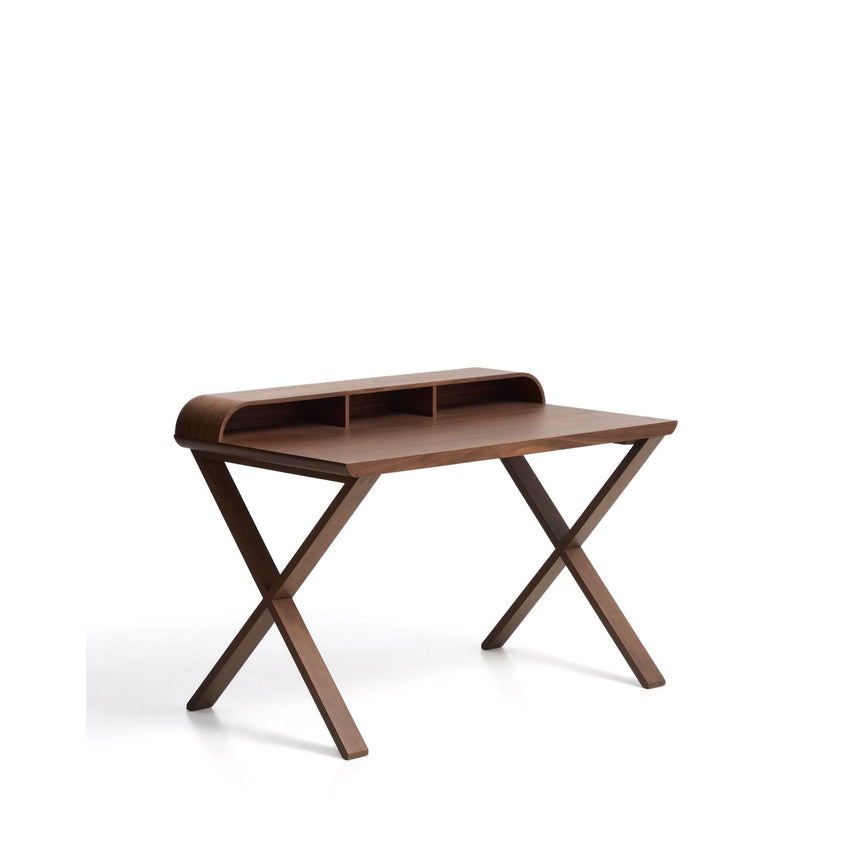Schreibtisch Dilare aus Nussbaumfurnier, 120 x 85 cm von Kave Home – Bild 3