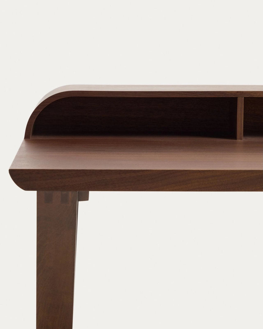 Schreibtisch Dilare aus Nussbaumfurnier, 120 x 85 cm von Kave Home – Bild 4