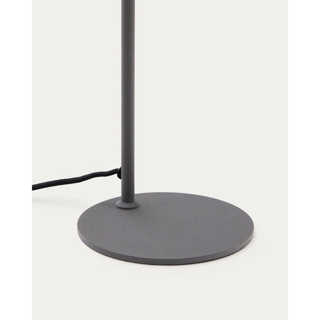 Schreibtischlampe Manie aus Metall mit Finish in schwarzer Gusseisenoptik von Kave Home – Produktbild 8