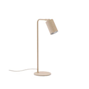Schreibtischlampe Manie aus Metall mit beigem, texturiertem Finish von Kave Home – Bild 1