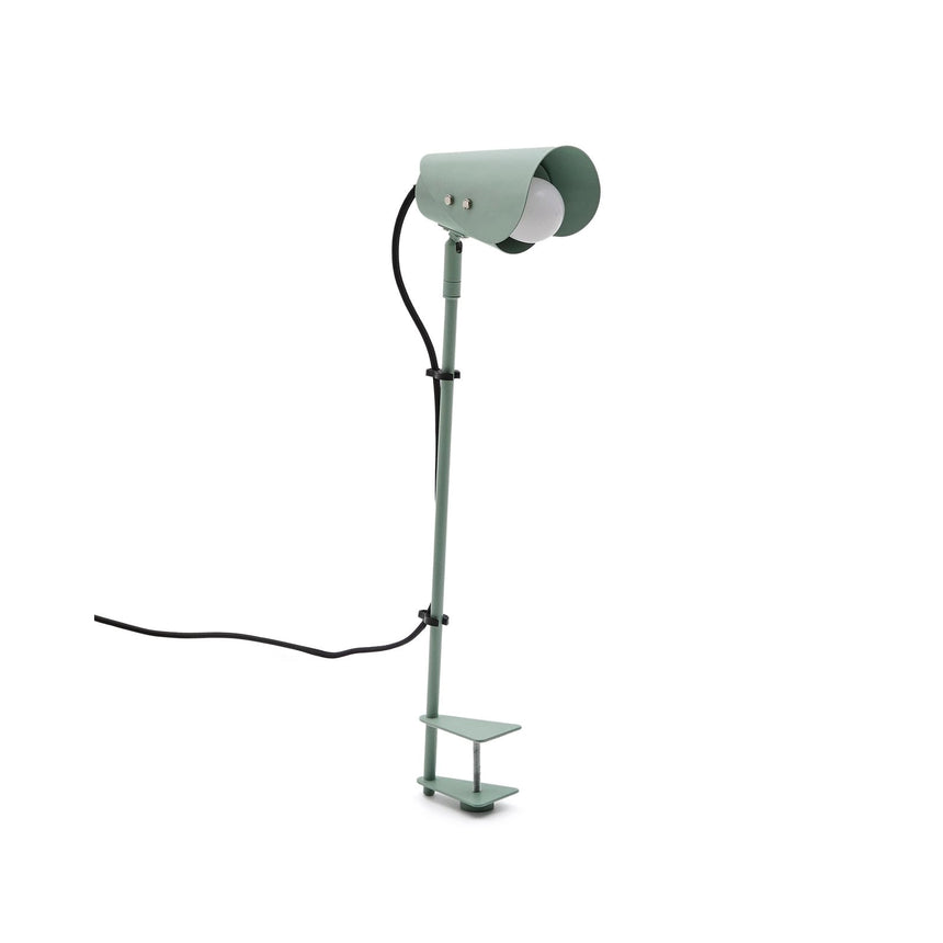 Schreibtischlampe mit Klemme Jula aus grünem Metall von Kave Home – Bild 1