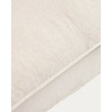Sessel Anarela mit abnehmbarem Bezug aus Leinen und Viskose in Beige, 130 cm, FSC Mix Credit von Kave Home – Bild 9
