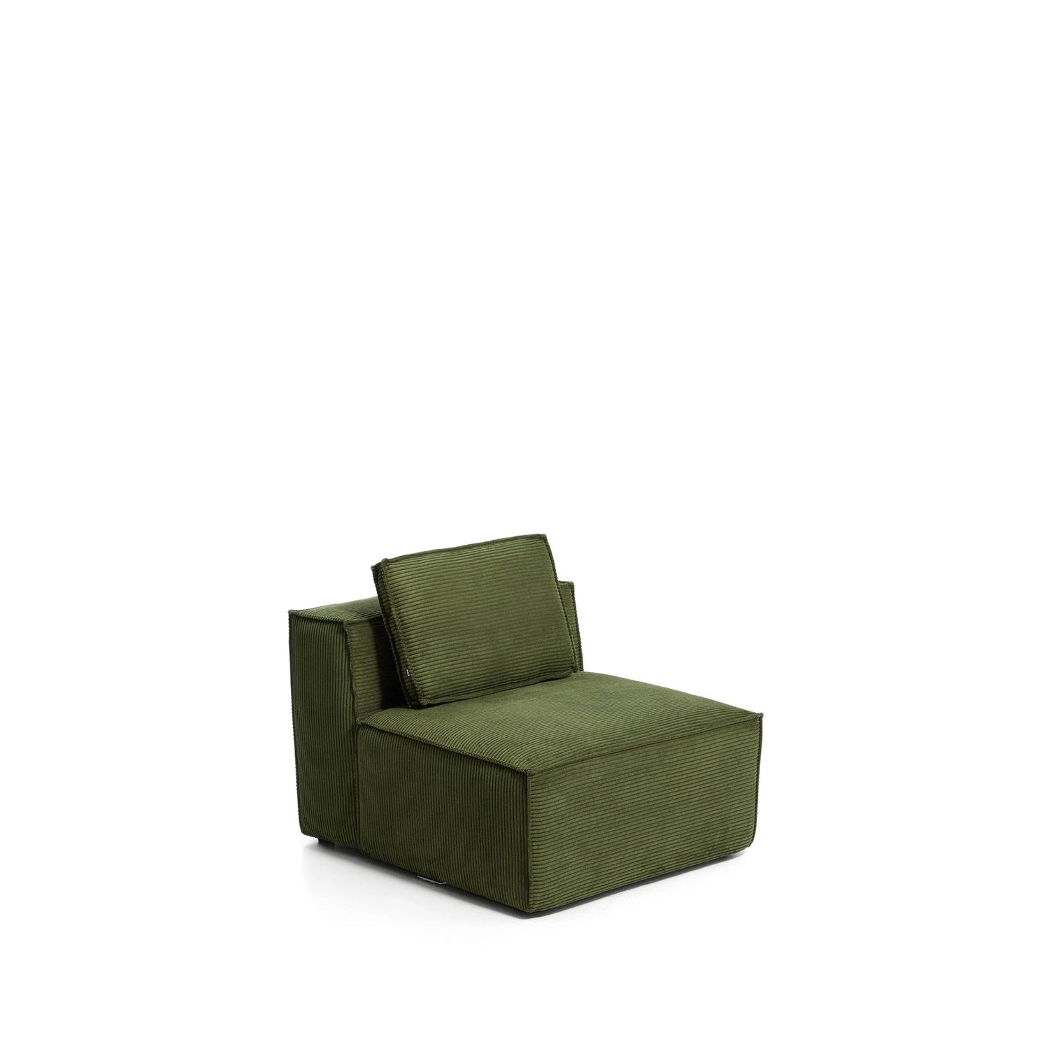 Sessel Blok aus Cord oder Chenille, 90 cm FSC Mix Credit von Kave Home – Bild 4