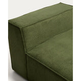 Sessel Blok aus Cord oder Chenille, 90 cm FSC Mix Credit von Kave Home – Bild 5
