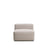 Sessel Blok in beiger Chenille, 90 cm, FSC Mix Credit von Kave Home – Bild 1