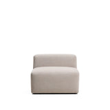 Sessel Blok in beiger Chenille, 90 cm, FSC Mix Credit von Kave Home – Bild 1