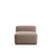Sessel Blok in brauner Chenille, 90 cm, FSC Mix Credit von Kave Home – Bild 1