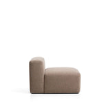 Sessel Blok in brauner Chenille, 90 cm, FSC Mix Credit von Kave Home – Bild 2