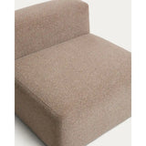 Sessel Blok in brauner Chenille, 90 cm, FSC Mix Credit von Kave Home – Bild 5