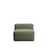 Sessel Blok in moosgrüner Chenille, 90 cm, FSC Mix Credit von Kave Home – Bild 1