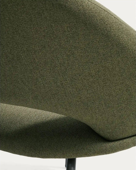 Sessel Bonali mit Chenille und Metallbeinen, FSC Mix Credit  von Kave Home – Bild 8
