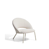 Sessel Bonali mit beiger Chenille und beigen Metallbeinen, FSC Mix Credit  von Kave Home – Bild 1