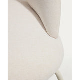 Sessel Bonali mit beiger Chenille und beigen Metallbeinen, FSC Mix Credit  von Kave Home – Bild 10
