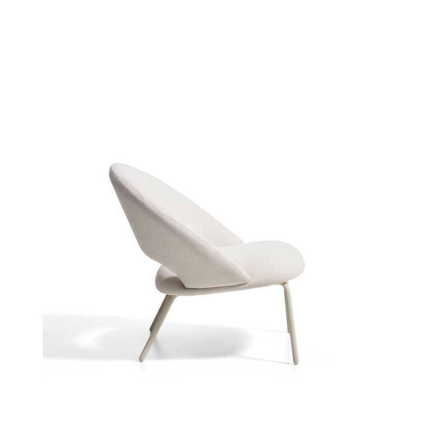 Sessel Bonali mit beiger Chenille und beigen Metallbeinen, FSC Mix Credit  von Kave Home – Bild 3