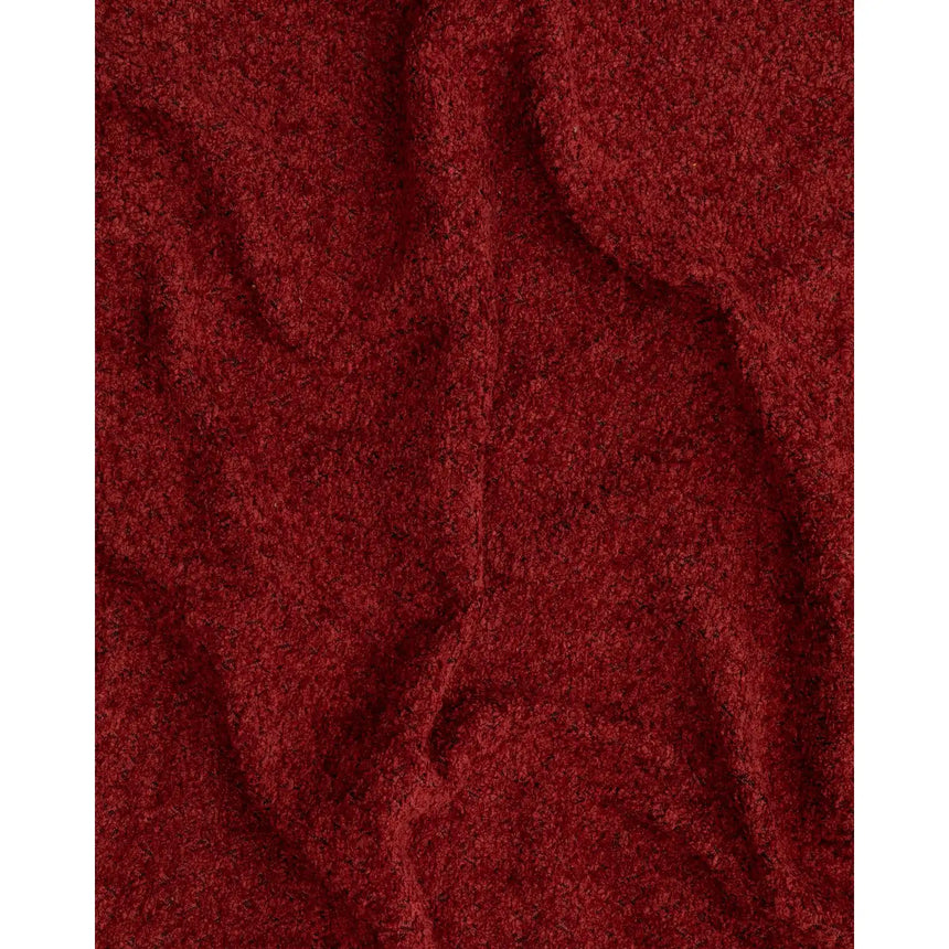 Sessel Club aus bordeauxfarbenem Bouclé von Kave Home – Produktbild 6
