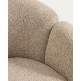 Sessel Corvena aus Chenille in Beige FSC-Mix-Kredit 85 cm von Kave Home – Bild 11