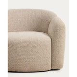 Sessel Corvena aus Chenille in Beige FSC-Mix-Kredit 98 cm von Kave Home – Bild 8