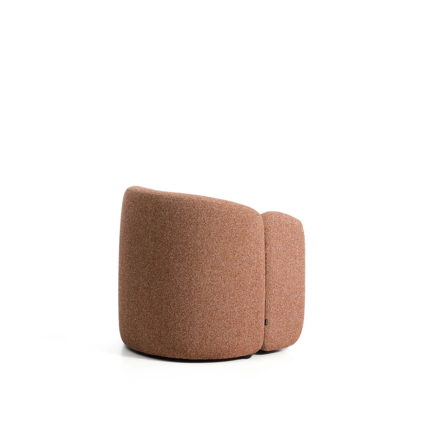 Sessel Corvena aus Chenille in Terrakotta FSC-Mix-Kredit 85 cm von Kave Home – Bild 6