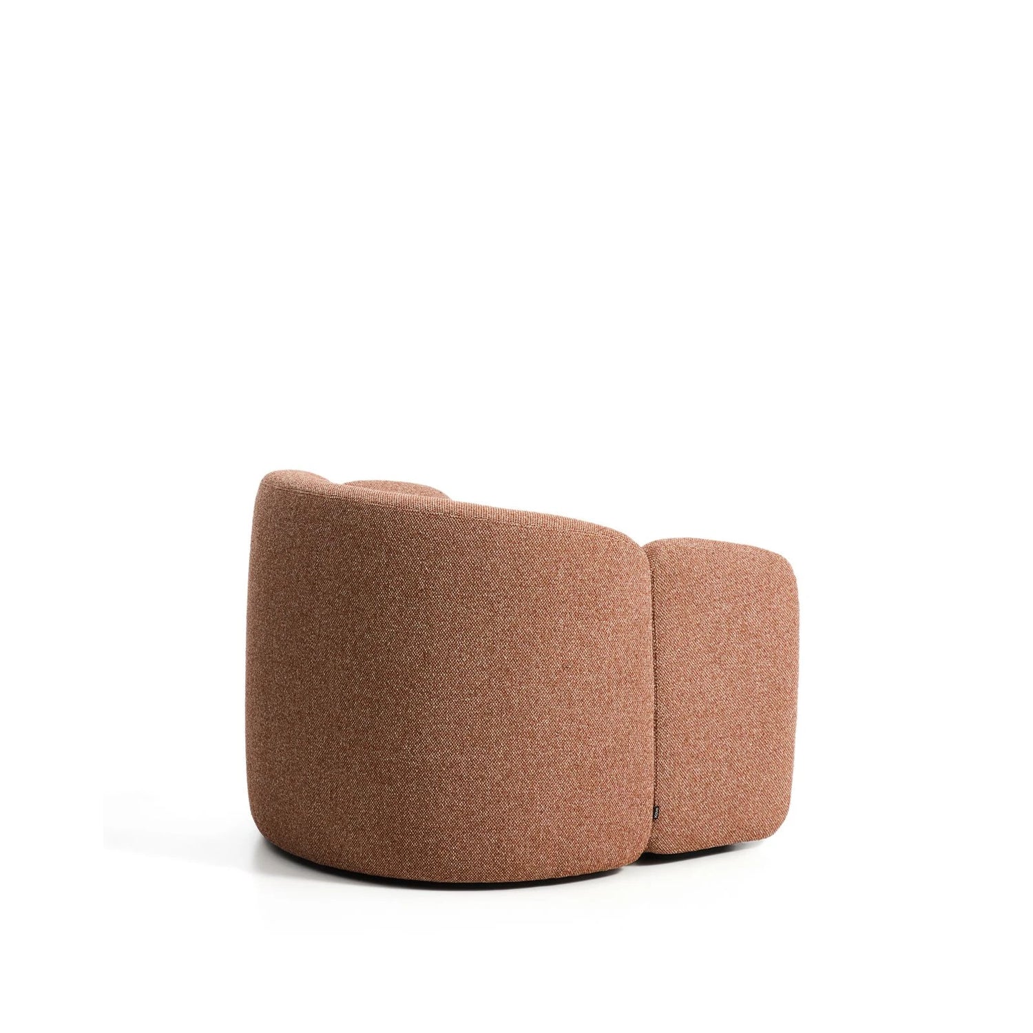 Sessel Corvena aus Chenille in Terrakotta FSC-Mix-Kredit 98 cm von Kave Home – Bild 6
