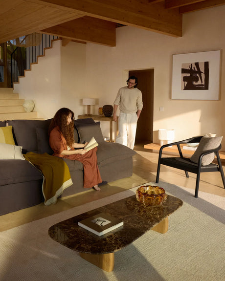 Sessel Derile aus massivem Eichenholz mit Finish und Papierseil FSC 100 % von Kave Home – Bild 2