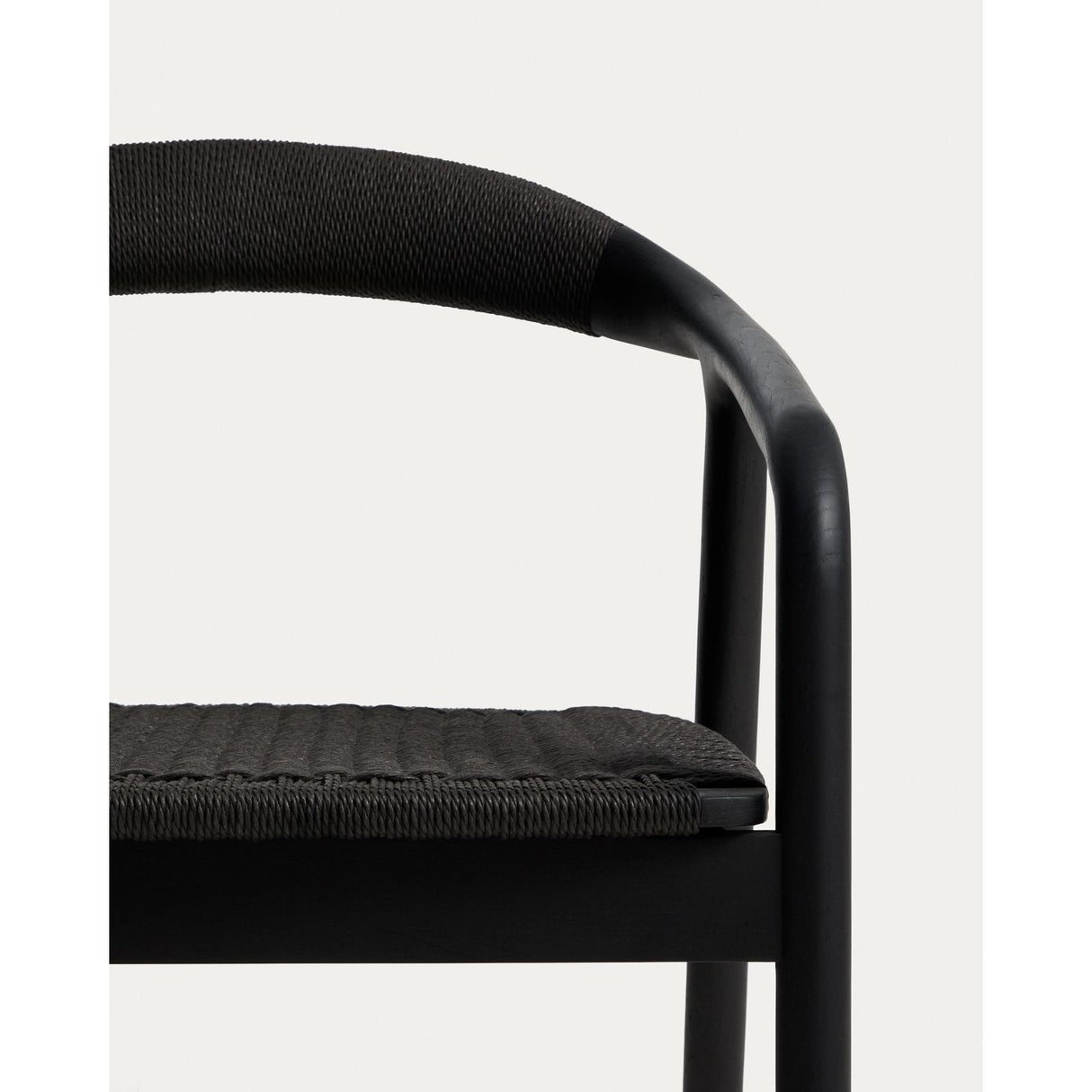Sessel Derile aus massivem Eichenholz mit Finish und Papierseil FSC 100 % von Kave Home – Bild 7