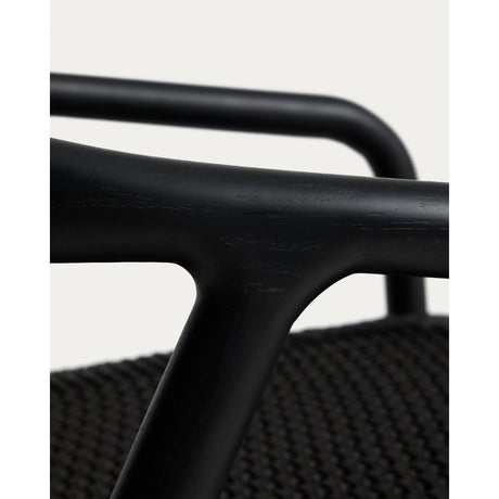 Sessel Derile aus massivem Eichenholz mit Finish und Papierseil FSC 100 % von Kave Home – Bild 9