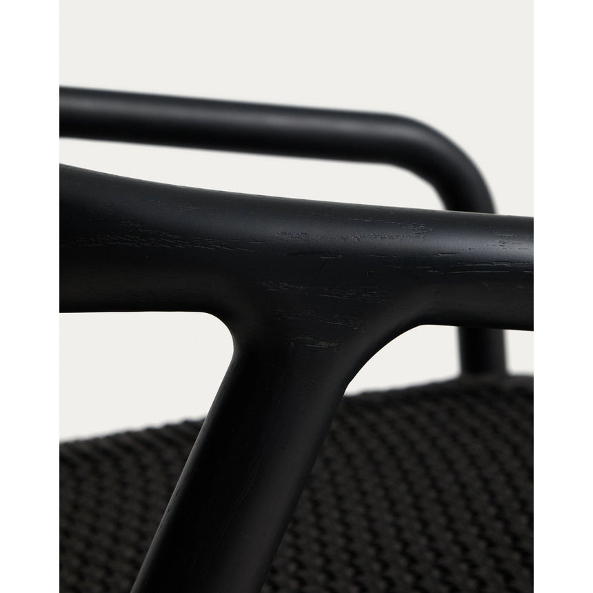 Sessel Derile aus massivem Eichenholz mit Finish und Papierseil FSC 100 % von Kave Home – Bild 9