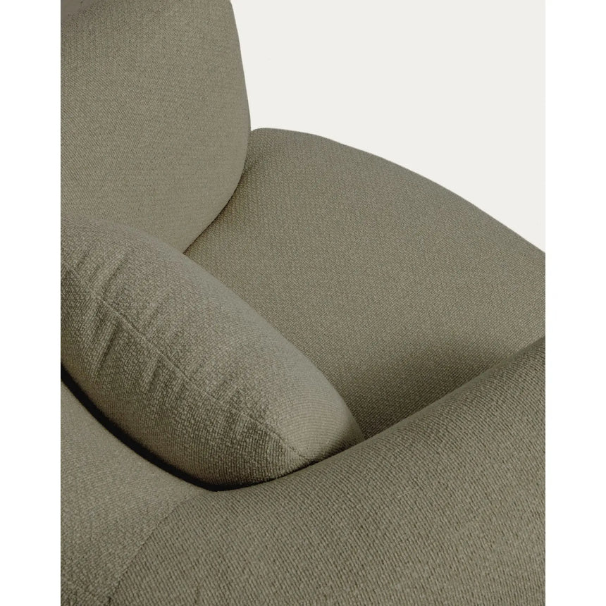 Sessel Martina mit Kissen in Chenille FSC Mix Credit von Kave Home – Bild 9