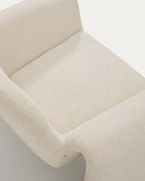 Sessel Melvia mit beiger Chenille von Kave Home – Produktbild 11