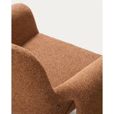 Sessel Melvia mit terrakottafarbener Chenille von Kave Home – Bild 11