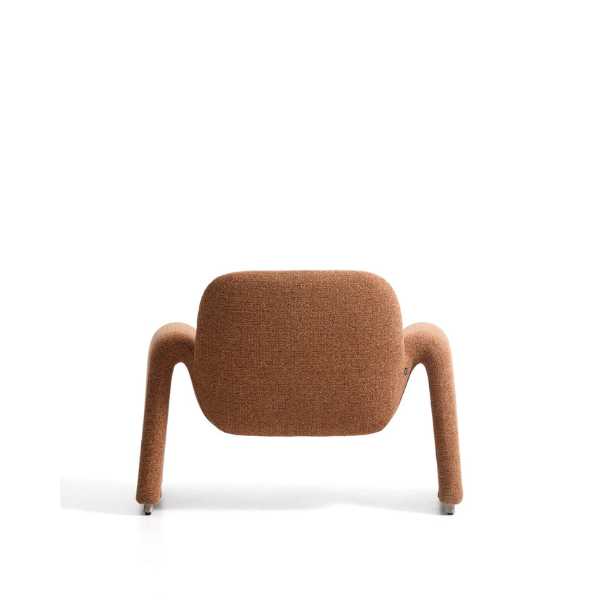 Sessel Melvia mit terrakottafarbener Chenille von Kave Home – Bild 7