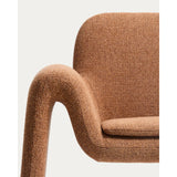 Sessel Melvia mit terrakottafarbener Chenille von Kave Home – Bild 8