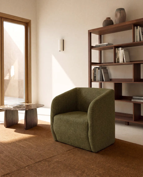 Sessel Milare in Chenille, 73 cm, FSC 100 % von Kave Home – Bild 2